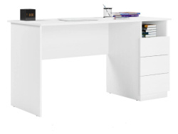 Письменный стол Mio Tesoro Велия МВ-08 140х60 белый