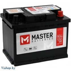 Автомобильный аккумулятор Master Batteries R+ (60 А/ч)