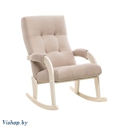 Кресло-качалка Leset Спринг слоновая кость Малмо 05 на Vishop.by 