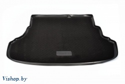 Коврик багажника комбинированный Hyundai Solaris (седан) (2010) (для а/м со складывающимися сидениями)