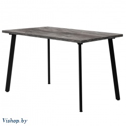 стол шанхай 120х70 сосна пасадена металл черный на Vishop.by 