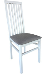 стул мдк-82.1 эмаль белая серая рогожка