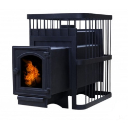 Печь-каменка КомфортПром Сталь 8мм 26 ЧДС от Vishop.by 