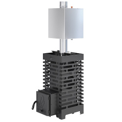 Печь для бани ASTON 20 с баком на трубе 50л (AISI 439) от Vishop.by 