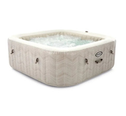 Бассейн-джакузи Intex PureSpa Chevron Deluxe (195x195x71 см)