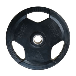Диск обрезиненный DFC с хватом 51 мм 20 кг WP015-51-20 