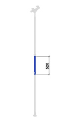 Вставка на стойку Romana ДСКМ ВО 92.82.00-20 (синяя слива)