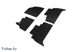 Резиновые коврики салона Сетка для Renault Scenic III 2009-2016 Черные