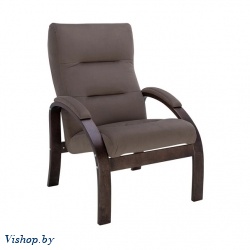 кресло leset лион velur v 23 орех текстура на Vishop.by 