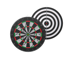 Дартс DFC METAL двусторонний 45 см 6 дротиков