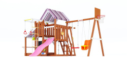 Детская площадка для дачи Савушка TooSun 9 розовый