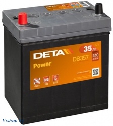 Автомобильный аккумулятор Deta Power DB357 (35 А/ч)