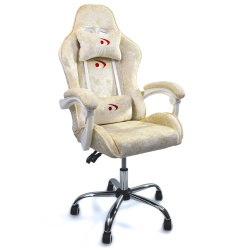 вибромассажное кресло calviano asti ultimato beige fabric на Vishop.by 