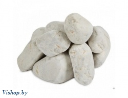 Камень Белый кварцит обвалочный 20 кг
