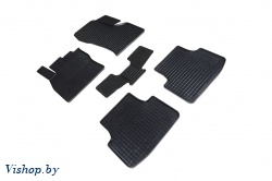 Резиновые коврики салона Сетка для Volkswagen Jetta VII 2018- Черные