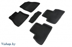 Коврики салона EVA 3D соты для Nissan Juke 2011- Черные