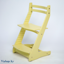 растущий регулируемый стул вырастайка eco prime лимонный на Vishop.by 