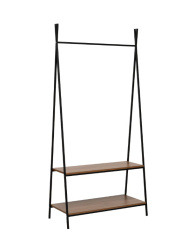 вешалка гардеробная leset стилвуд 22 орех лион светлый