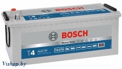 Автомобильный аккумулятор Bosch T4 075 640103080 0092T40750 (140 А/ч)