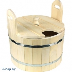 Запарник 14л с крышкой осина