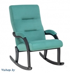 Кресло-качалка Leset Дэми венге ткань V 43 на Vishop.by 
