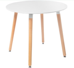 обеденный стол mio tesoro st-025 80x74 белый дерево на Vishop.by 