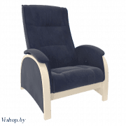 Кресло глайдер Balance-2 Denim blue, дуб шампань на Vishop.by 