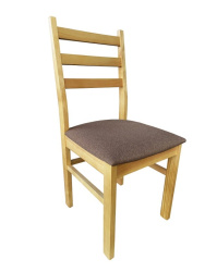 стул мдк-341 p-43 рогожка коричневая дуб