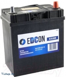 Автомобильный аккумулятор Edcon DC35300R (35 А/ч)