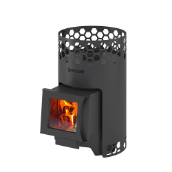 Печь для бани Везувий Чёрная Пчёлка С от Vishop.by 