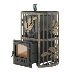 Печь для бани Эверест Ковка 24 (280) закрытая каменка от Vishop.by 