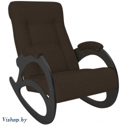 Кресло-качалка модель 4 б/л Мальта 15 венге на Vishop.by 
