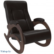 Кресло-качалка модель 4 б/л Дунди 108 орех на Vishop.by 