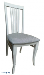 стул мдк-99 эмаль белая ролан серый