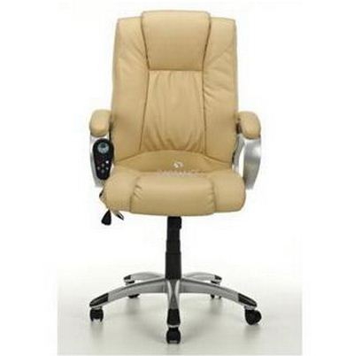офисное кресло calviano manline с массажем бежевое на Vishop.by 