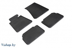 Резиновые коврики салона Сетка для BMW 5 Ser E-34 2WD 1987-1996 Черные