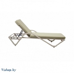 Шезлонг Relax 5045П светло-серый