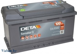 Автомобильный аккумулятор Deta Senator DA1000 (100 А/ч)