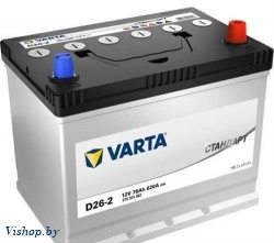 Автомобильный аккумулятор Varta Стандарт 70 JR 570301062 (70 А/ч)