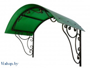 Козырек кованый для крыльца