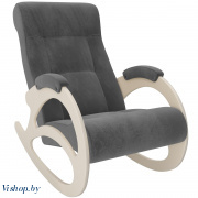 Кресло-качалка модель 4 б/л Verona Antrazite Grey сливочный на Vishop.by 