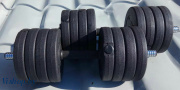 Набор гантелей TREX Sport 2x10,5 кг (блины по 1,25 и 2,5 кг)