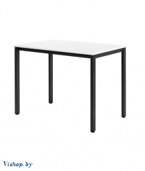 стол сеул 120х70 белый металл черный на Vishop.by 
