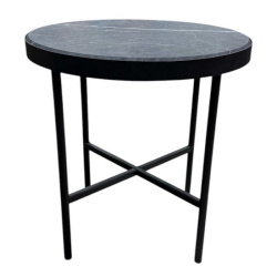 стол журнальный металларт м011 малый черный мрамор на Vishop.by 