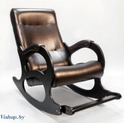 Кресло-качалка Бастион 2 Dark Brown с подножкой на Vishop.by 