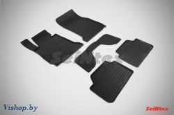 Резиновые коврики салона Сетка для BMW 1 Ser F-20-21 2013- Черные