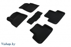Коврики салона EVA 3D ромб для Audi Q7 II 2015- Черные