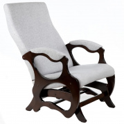 Кресло-маятник Санторини серый/орех на Vishop.by 