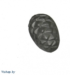 Камень чугунный для бани Кедровая шишка КЧО-1 1шт.
