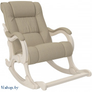 Кресло-качалка Модель 77 Лидер Мальта 01 сливочный на Vishop.by 